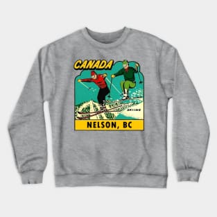 Nelson BC Ski Vintage Crewneck Sweatshirt